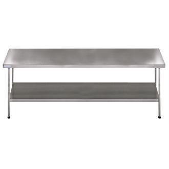 DN612 Stainless Steel Wall Table 900x 1500x 650mm