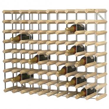 DN635 Wooden Wine Rack 90 Bottle.