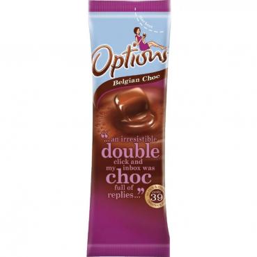 DN813 Options Belgian Chocolate Sachets - Pack of 100