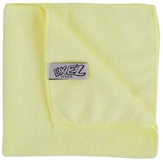 Jantex Microfibre Cloths Yellow (Pack of 5) - DN841 