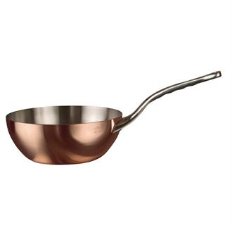 DN867 De Buyer Inocuivre Copper Conical Saute Pan 1.7Ltr