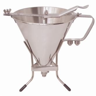 DN906 De Buyer Stainless Steel Automatic Piston Funnel 1.5ltr