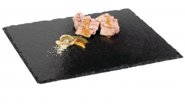 DP161 Olympia 1/2 GN natural slate tray.