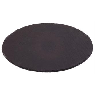 DP164 Olympia Round Slate Tray