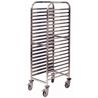 DP299 EAIS Stainless Steel Trolley 20 Shelves