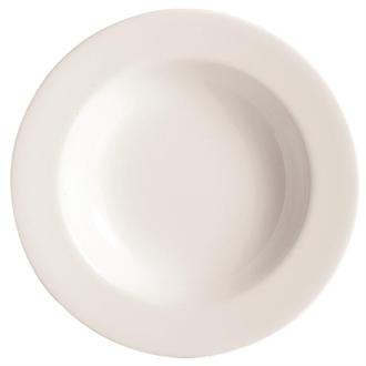 DP621 Chef and Sommelier Embassy White Deep Plates 230mm