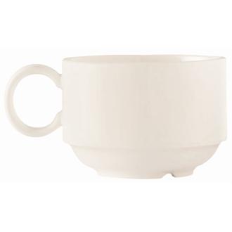 DP642 Chef and Sommelier Embassy White Stackable Cups 250ml (x24)