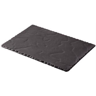 DP933 Revol Basalt Rectangular Plates 300mm