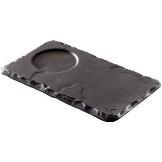 DP936 Revol Basalt Saucers with Indents 140mm