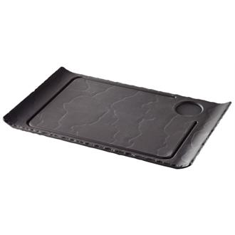 DP949 Revol Basalt Raised Steak Plates 390mm