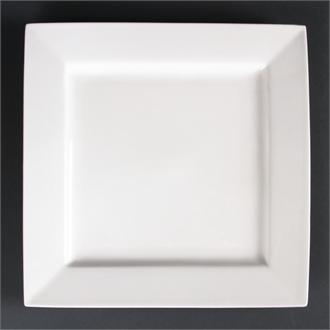 DP965 Lumina Fine China Square Plates 265mm