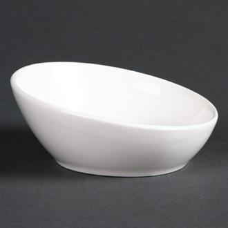 DP973 Lumina Fine China Miniature Sloping Bowls 75mm