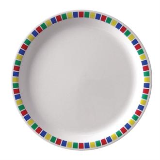 DP980 Kristallon Fairground Melamine Plates 160mm x 12