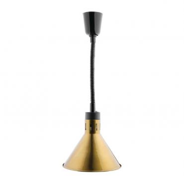 Buffalo DR579 Rise & Fall Conical Heat Shade Pale Gold Finish