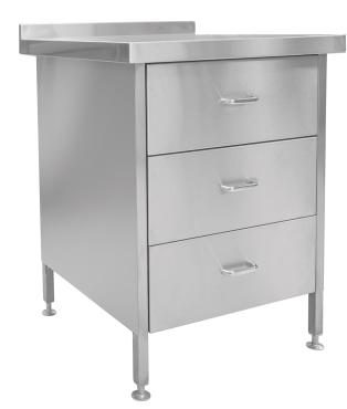 Parry Stainless Steel Drawer Units 