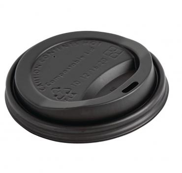 Fiesta Green DS053 Compostable Coffee Cup Lids 340ml / 12oz (Pack of 1000)