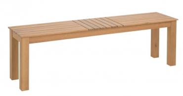 Bolero DS164 Eucalyptus wood terrace bench 4ft (Pack of 2)