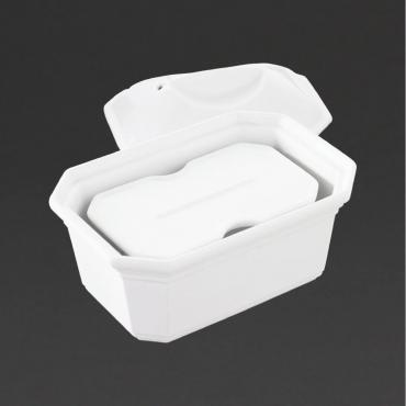 Revol DT869 French Classics Terrines With lid and Press White 170mm.