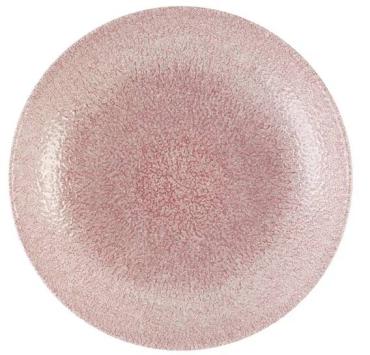 Churchill DX837 Studio Prints Raku Rose Quartz Pink Coupe Plates 260mm (12 Pack)