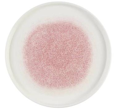 Churchill DX844 Studio Prints Raku Rose Quartz Pink Chefs Walled Plates 260mm (6 Pack)