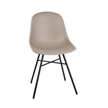 Bolero - 2 Pack - Arlo Side Chairs with Metal Frame - Coffee - DY349