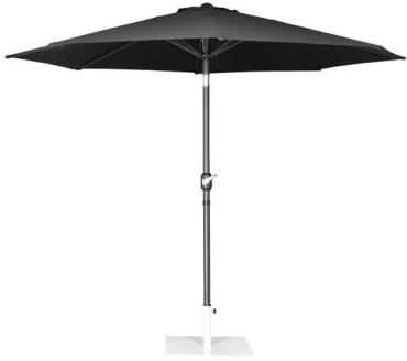 Bolero DZ870 Seville Round Parasol 3m Diameter Black