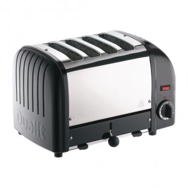 Dualit 4 Slice Vario Toaster Black 40344 - E266