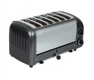 Dualit E269 6 Slice Vario Toaster Charcoal 60156