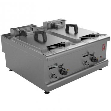 Falcon E350/39 Twin Tank, Twin Basket Electric Fryer 