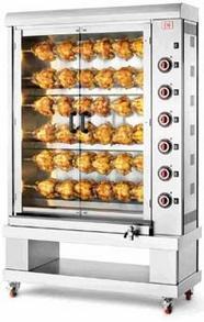 CB E36P 6 Spit Electric Rotisserie Oven - 36 Bird