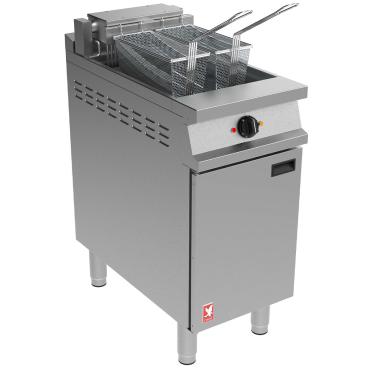 Falcon Dominator Plus E3840 Single Pan Twin Basket Electric Fryer - 20L