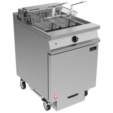 Falcon Dominator Plus E3860F Single Tank Twin Basket Electric Filtration Fryer - 40L