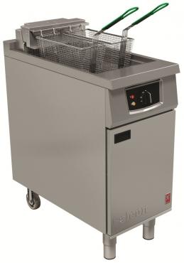 Falcon E401F Single Pan Twin Basket 20L Electric Fryer With Automatic Filtration