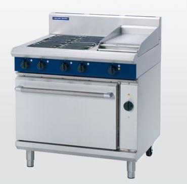 Blue Seal Evolution Series E56C - 4 Element Cooktop Convection Oven With 300mm Griddle