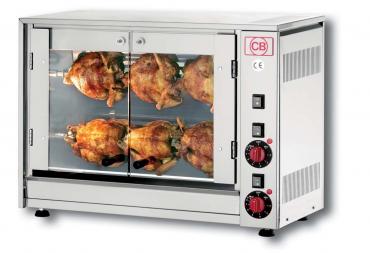 CB E6P 2 Spit Electric Rotisserie Oven