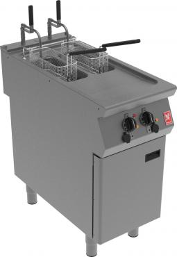 Falcon F900 E9342F2 Twin Basket Electric Fryer with Twin Filtration