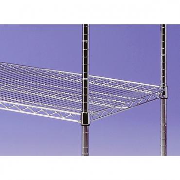 EZ Store 3 Tier Stainless Steel Wire Shelving - Depth 600mm Height 1650mm