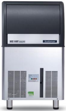 Scotsman EC107 Easy Fit Eco X Self Contained Ice Machine - 53kg/24hr / 23kg Bin - With Built-in Drain Pump