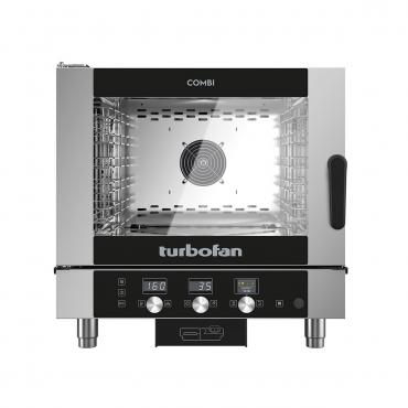 Blue Seal Turbofan EC40D5 - 5 Tray Digital Electric Combi Oven - Single Phase