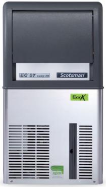 Scotsman EC57 Easy Fit Eco X Self Contained Ice Machine - 33kg/24hr / 12kg Bin - With Built-in Drain Pump