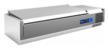 Prodis ECT18S 1800mm 8 x 1/3GN Topping Unit With Stainless Steel Lid