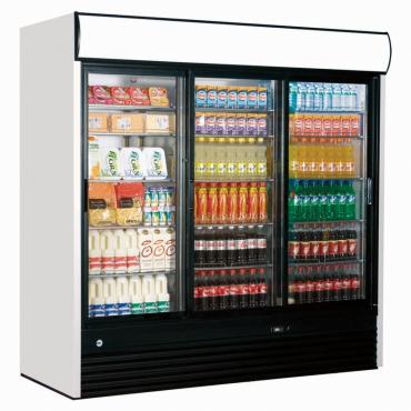 Iarp EIS214 Sliding Glass Door Display Fridge