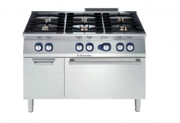 Electrolux 700XP 371005 6 Burner Gas Oven With Cupboard