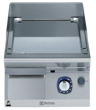 Electrolux Professional 700XP W400 Polished Chrome Smooth Gas Griddle - 371037