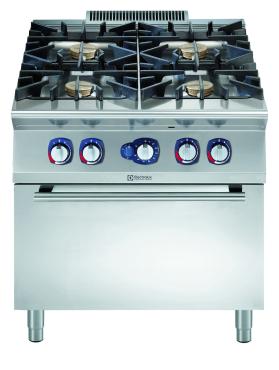 Electrolux Professional 900XP 4 Burner Gas Oven - 391006