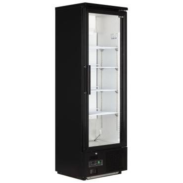 Elstar EM300 Upright Single Door Black Bottle Cooler