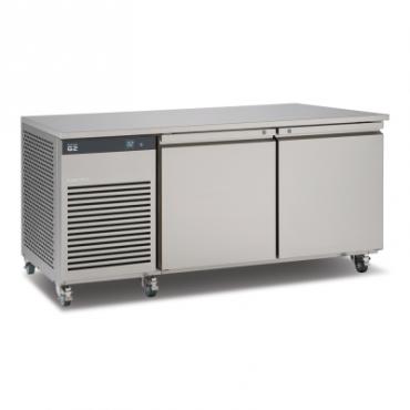 Foster EP2/2H 43-350 EcoPro G3 Two Door Refrigerated Prep Counter - Stainless Steel Interior & Exterior