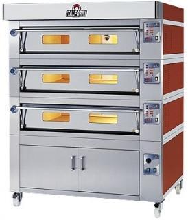 Italforni ES12-3 Wide Triple Deck Heavy Duty Electric Pizza Oven - 36 x 12