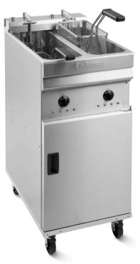 Valentine EVO2200M Solas Marine Spec Electric Free-Standing Fryer 