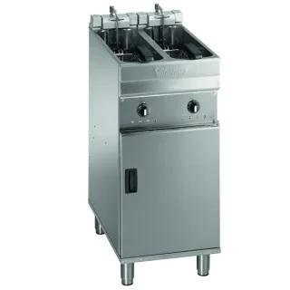 Valentine EVO2200TPP Twin Pan Turbo Allergen Control Filtration Fryer